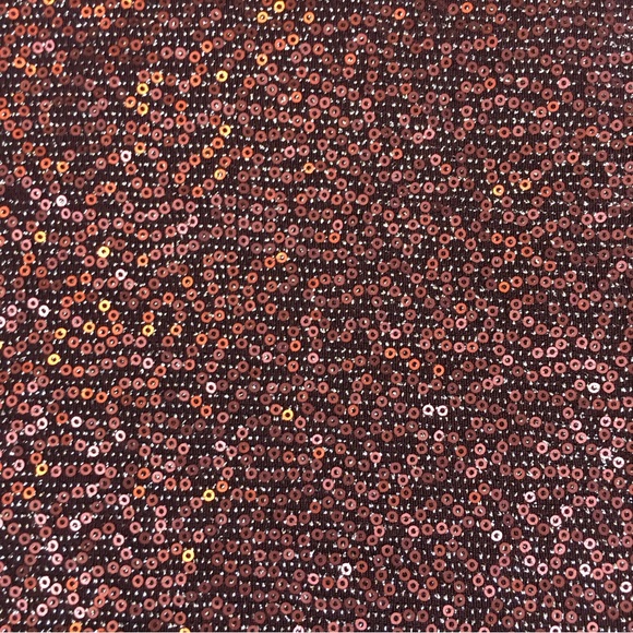 Express Burgundy Sequin Camisole Tank Top - Picture 13 of 16